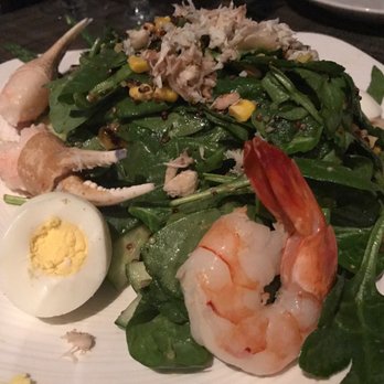 Chandler's Oceanfront Dining - Shrimp and Crab Louie Salad - New American Near Me - Carlsbad, California