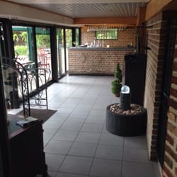 Le Feu au Lac - Entrée du restaurant