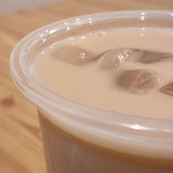 Brown Sugar Milk Tea Boba (Close Up)