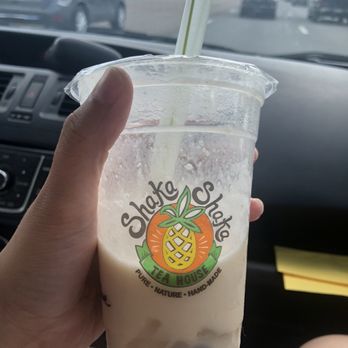 Shaka Shaka Tea House - Taro Coconut Taro Smoothie with boba and jelly - Bubble Tea Near Me - Orlando, Florida