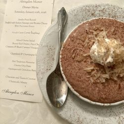 Abingdon Manor Restaurant - Dessert