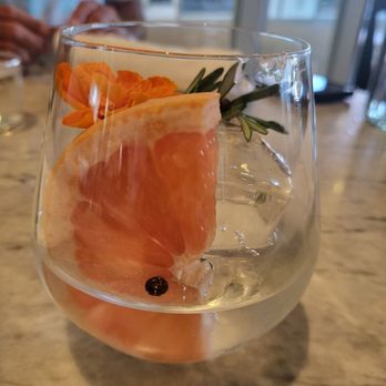 Slanted Door - Spanish style gin and tonic.. If you love gin this is the one for you. Esthetically beautiful and a perfect summer cocktail. - Vietnamese Near Me - San Ramon, California Slanted Door - Spanish style gin and tonic.. If you love gin this is the one for you. Esthetically beautiful and a perfect summer cocktail. - Vietnamese Near Me - San Ramon, California