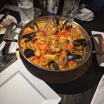 The Jazz Kitchen - Paella A Jk Specialty Serves Two - American Near Me - Indianapolis, Indiana The Jazz Kitchen - Paella A Jk Specialty Serves Two - American Near Me - Indianapolis, Indiana