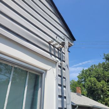 Eck Services - The high cost must have been because they had to use a ladder. Three wires $375 - Heating & Air Conditioning/HVAC Near Me - Wichita, Kansas Eck Services - The high cost must have been because they had to use a ladder. Three wires $375 - Heating & Air Conditioning/HVAC Near Me - Wichita, Kansas