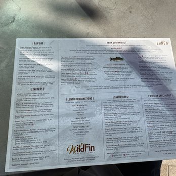 WildFin American Grill - Lunch, starters and Sandwiches - American Near Me - Vancouver, Washington