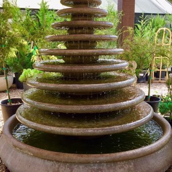 Hunter's Nursery - so pretty and the sound of the water was very soothing that Maria said a lot of people will just come and sit and  relax here - Nurseries & Gardening Near Me - Big Bear Lake, California