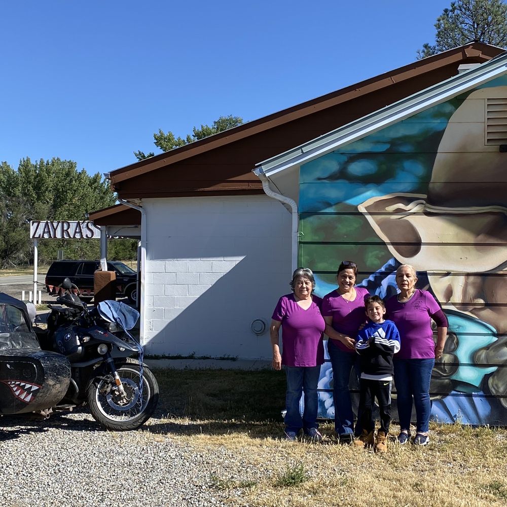 Zayra's Cafe - Outside with the cooks - Comfort Food Near Me - Springer, New Mexico