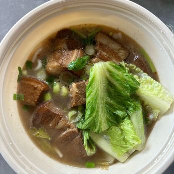 Mott Cha - Pork Belly Noodle Soup - Bubble Tea Near Me - Nashville, Tennessee