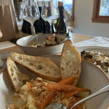 Soca Wine Shop - Burrata and carrot - Wine Bars Near Me - White Salmon, Washington Soca Wine Shop - Burrata and carrot - Wine Bars Near Me - White Salmon, Washington