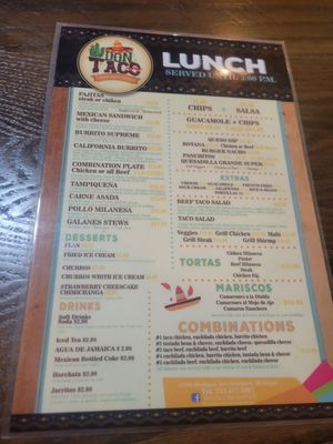 Menu photo 7 Don Taco Bar and Grill Dearborn, MI Menu photo 7 Don Taco Bar and Grill Dearborn, MI