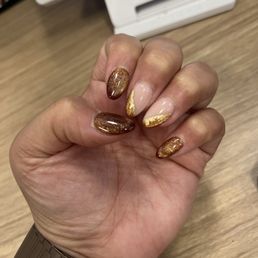 My manicure with full set done by Hung My manicure with full set done by Hung