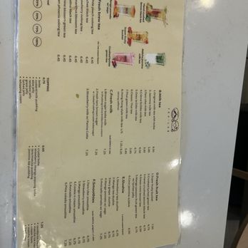 Tea Lab - menú - Bubble Tea Near Me - Plantation, Florida