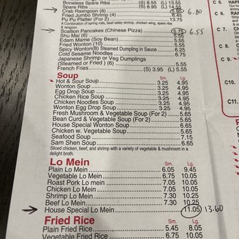 Jin Jin - Menu pricing - Chinese Near Me - Sewell, New Jersey