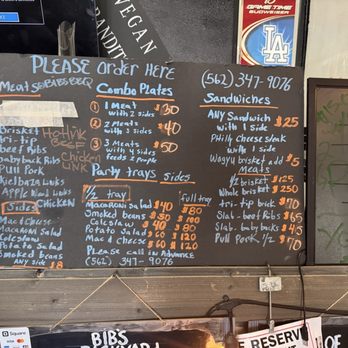 Bibs Ribs - Menu - Barbeque Near Me - Whittier, California