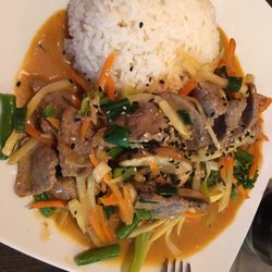 Vietnam Pho 18 - curry w beef over rice