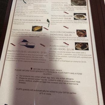 La Cabaña - Menu - Honduran Near Me - Seattle, Washington La Cabaña - Menu - Honduran Near Me - Seattle, Washington