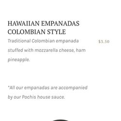 Pochis Sweet Designs - Menu