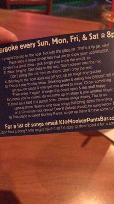 Menu photo 7 Monkey Pants Bar & Grill Tempe, AZ Menu photo 7 Monkey Pants Bar & Grill Tempe, AZ