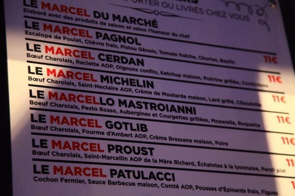 Menu photo 2 King Marcel Lyon, 69