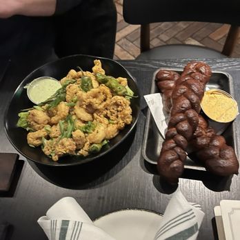 Wildwood Still - Calamari and bread - Whiskey Bars Near Me - Asheville, North Carolina
