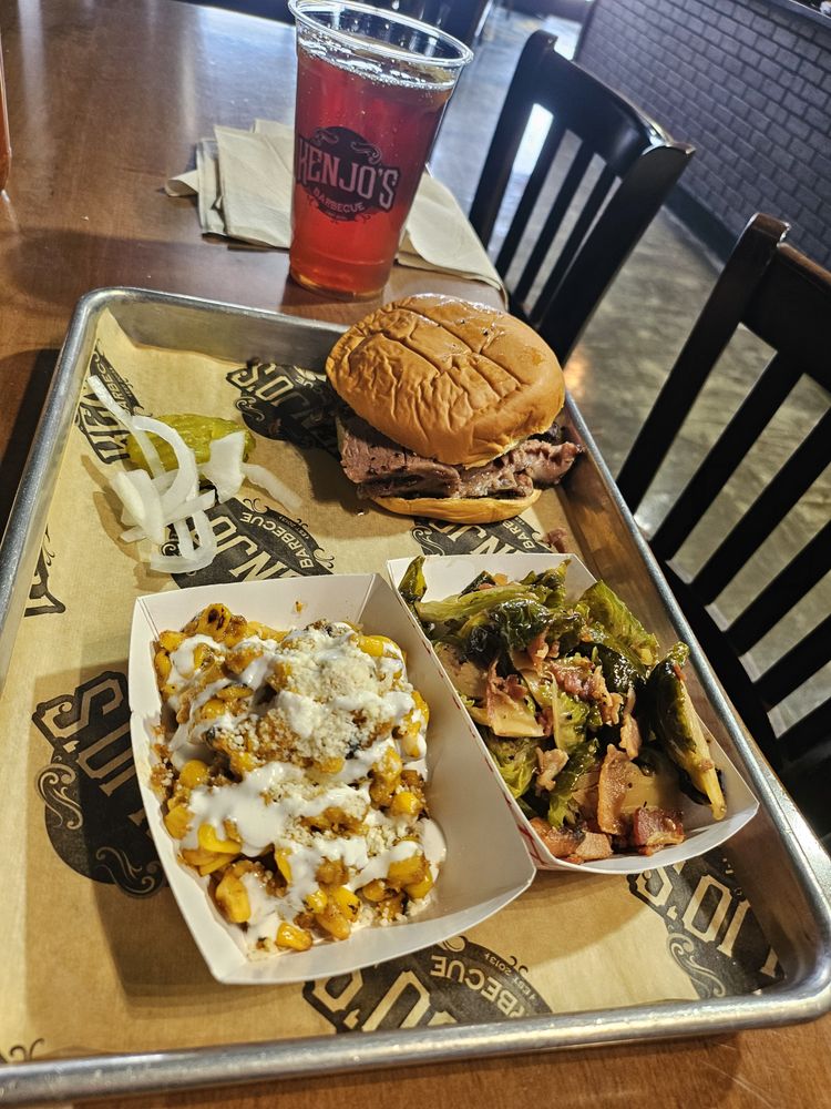 Kenjo’s Barbecue Logo