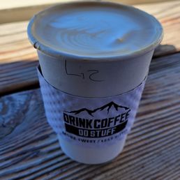 White chocolate mocca. White chocolate mocca.