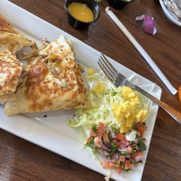 Chicken and Mango Quesadilla Chicken and Mango Quesadilla