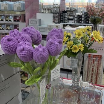 Daiso - Planted by the purple flowers and sunflowers - Department Stores Near Me - San Francisco, California