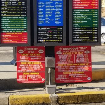 Cook-Out - Cookout menu - Fast Food Near Me - Henrico, Virginia