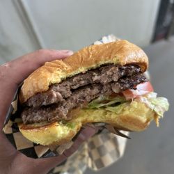 Burger Stop And Grill - Double burger no cheese