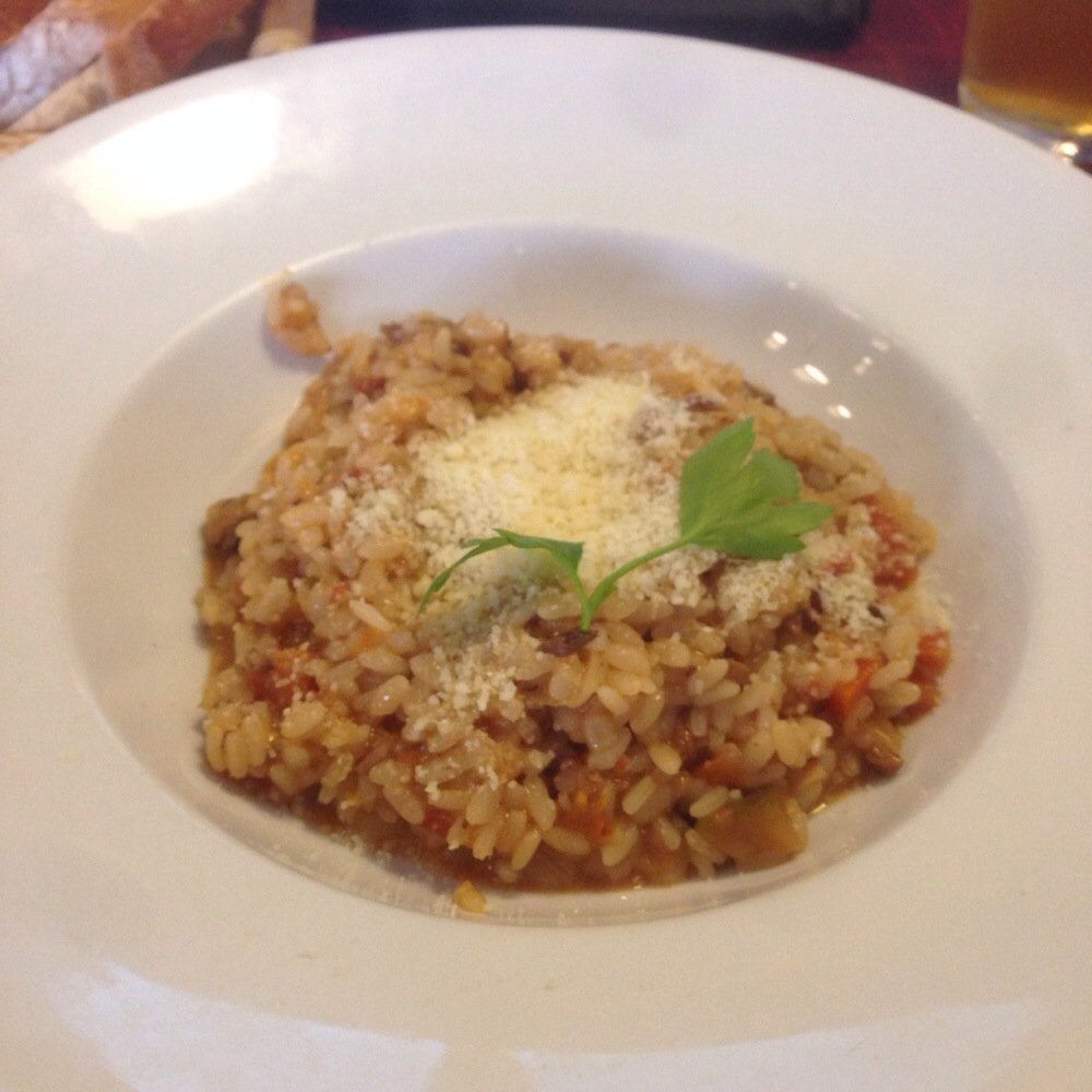 L'aram - Risotto with vegetables and chicken (risotto con verduras y pollo) - Spanish Near Me - Barcelona, B