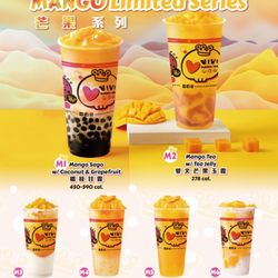Vivi Bubble Tea - Mango series