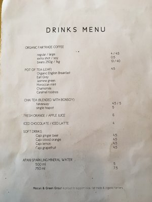 Menu photo 1 Mocan & Green Grout Canberra, ACT Menu photo 1 Mocan & Green Grout Canberra, ACT
