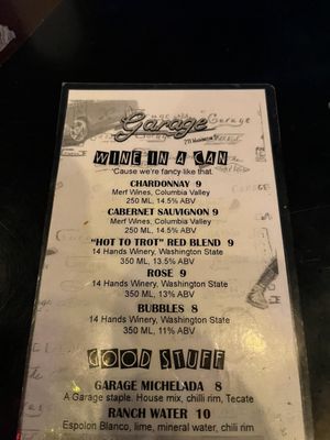 Menu photo 2 Garage Taco Bar Binghamton, NY Menu photo 2 Garage Taco Bar Binghamton, NY
