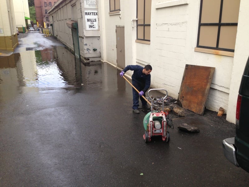 Slide of Empire Sewer and Water