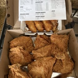 OI 2 - 8 piece breast; 4 piece jojos