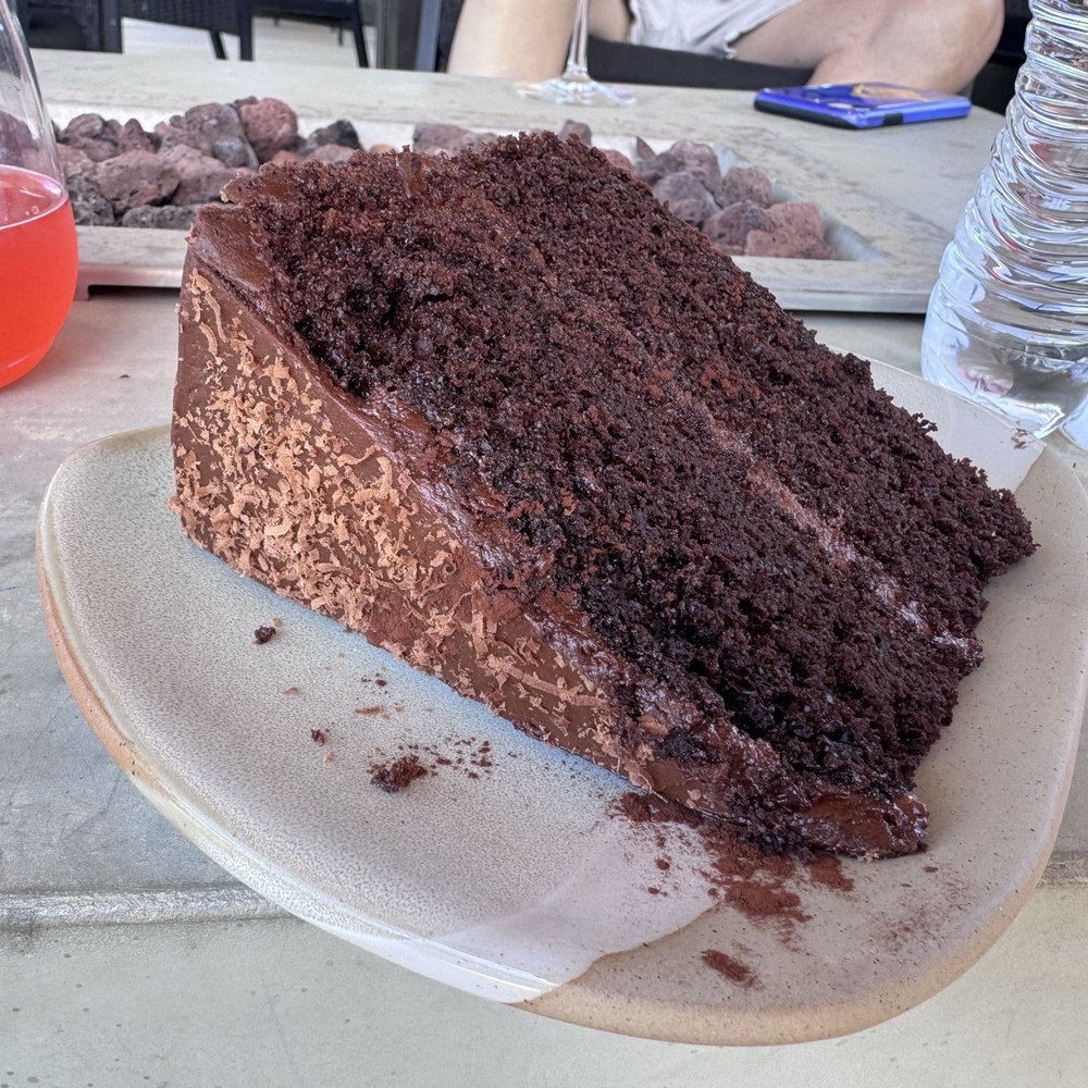 Slate Theory Winery - Picture of their cake that was perfect. - Wine Tasting Room Near Me - Fredericksburg, Texas
