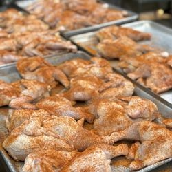 Smokehouse 74 - Chicken before the pit