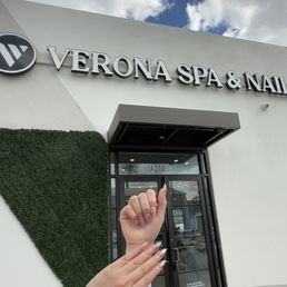 Exterior outside entrance of Verona Spa & Nails - Houston, Texas Exterior outside entrance of Verona Spa & Nails - Houston, Texas