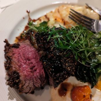 Post Oak Grill - Pepper crusted filet, medium - New American Near Me - Houston, Texas