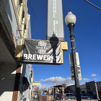 Spare Keg Brewerks - a street corner with a street light and sign - Breweries Near Me - Alamosa, Colorado Spare Keg Brewerks - a street corner with a street light and sign - Breweries Near Me - Alamosa, Colorado
