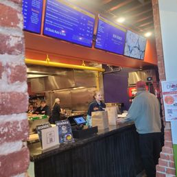 Place order area.