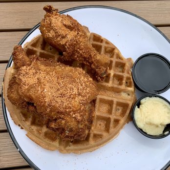 Honeymoon Chicken - Two piece chicken and waffles - Chicken Shop Near Me - Washington, DC, District of Columbia Honeymoon Chicken - Two piece chicken and waffles - Chicken Shop Near Me - Washington, DC, District of Columbia