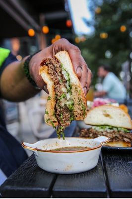Hill East Burger by null