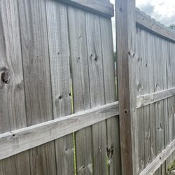 Scott Fence - My fence board is now coming apart.
