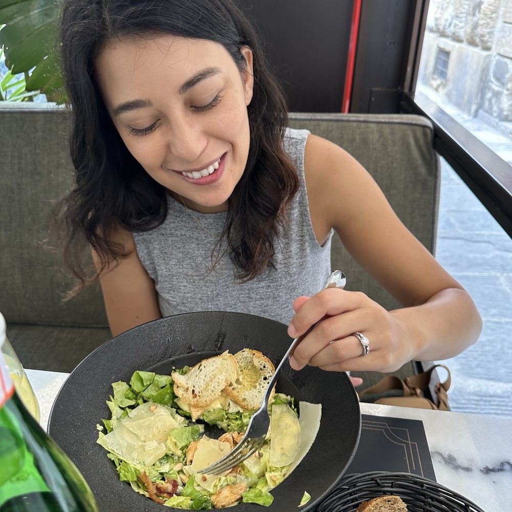Odeon Bistro - Me guiltily eating my husband's salad because it was so good, before I order a second one for myself - Cocktail Bars Near Me - Florence, FI Odeon Bistro - Me guiltily eating my husband's salad because it was so good, before I order a second one for myself - Cocktail Bars Near Me - Florence, FI