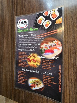 Menu photo 1 Isaki Sushi Thousand Oaks, CA Menu photo 1 Isaki Sushi Thousand Oaks, CA