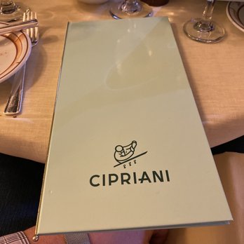 Harry Cipriani - Cover of menu - Italian Near Me - New York, New York Harry Cipriani - Cover of menu - Italian Near Me - New York, New York