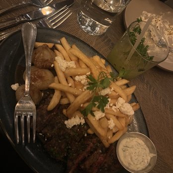 ABA - Shawarma-Spiced Skirt Steak Frites* - Mediterranean Near Me - Nashville, Tennessee ABA - Shawarma-Spiced Skirt Steak Frites* - Mediterranean Near Me - Nashville, Tennessee