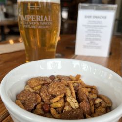 Imperial Bottle Shop & Taproom - Beer and mixed nuts